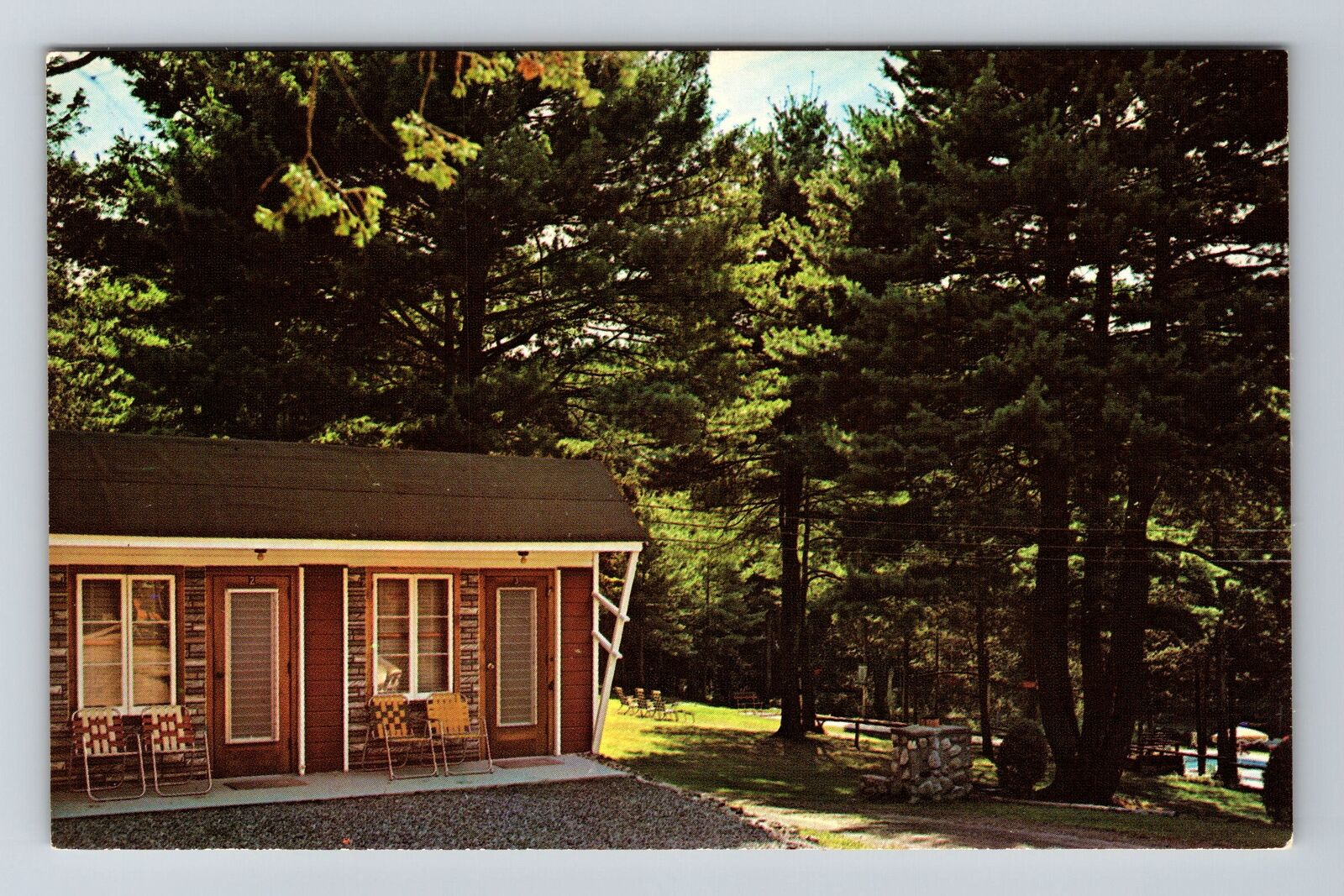 Rosendale NY-New York, Sunrise Hillcrest Lodge, Vintage Postcard