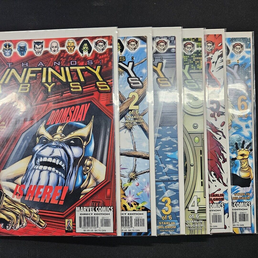 Thanos Infinity Abyss 1-6 Marvel Comics C299