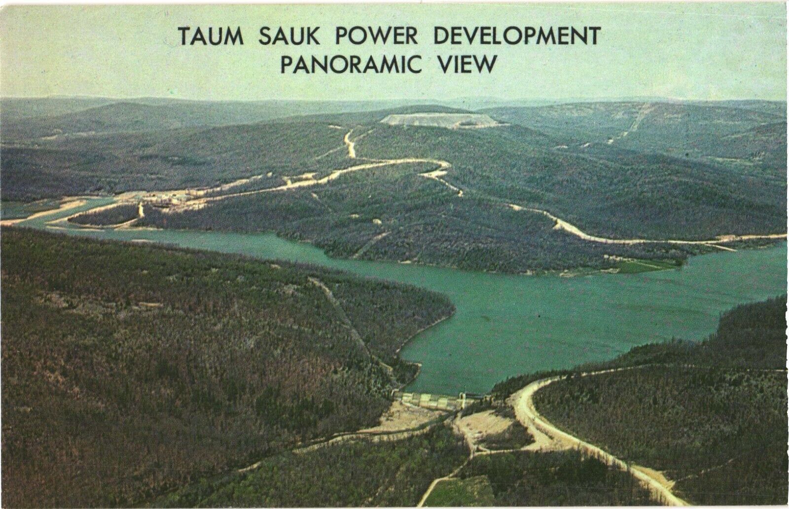 Panoramic View, Taum Sauk Power Development, Missouri Ozarks Postcard