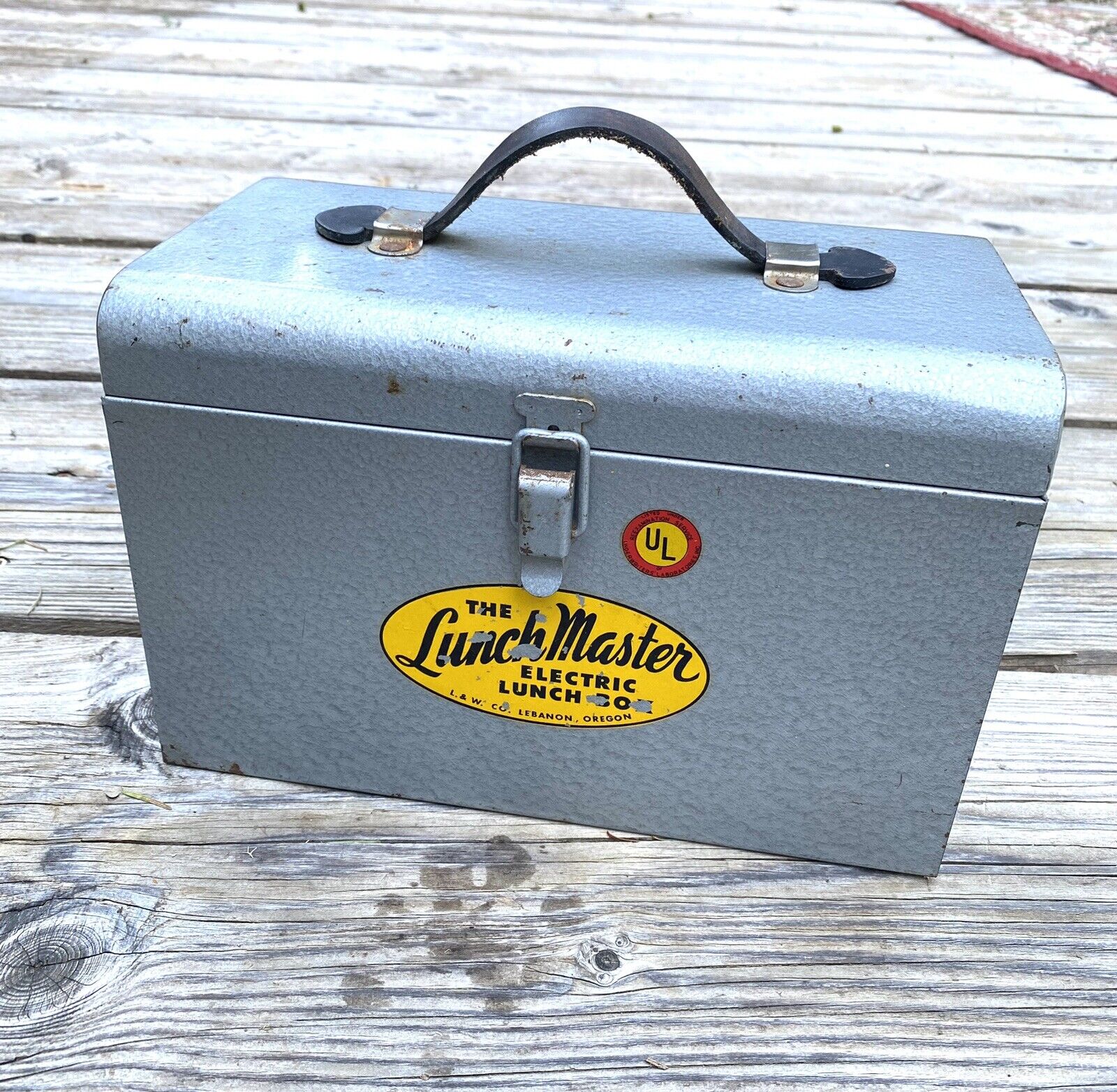 1950s • ‘LUNCH MASTER’ •  Electric Lunchbox • Made in Lebanon, Oregon • RARE