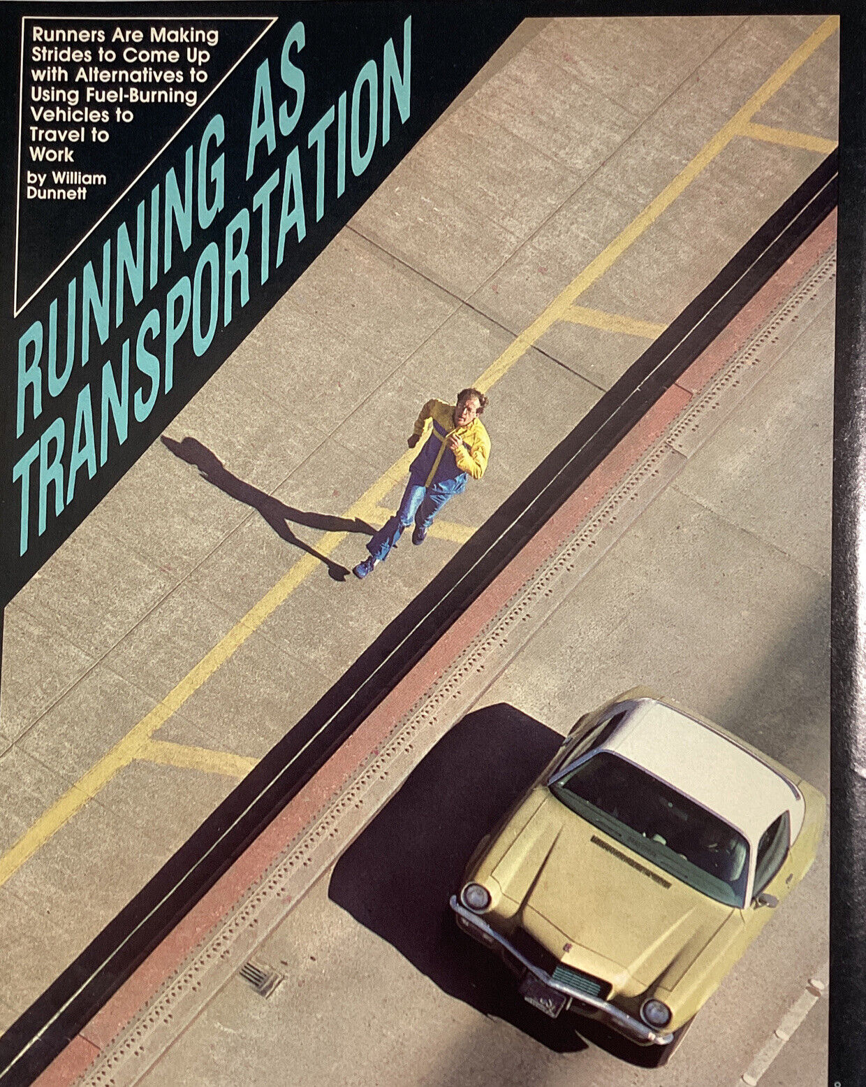 Running As Transportation Print Article Vtg 1981 Rare Camaro