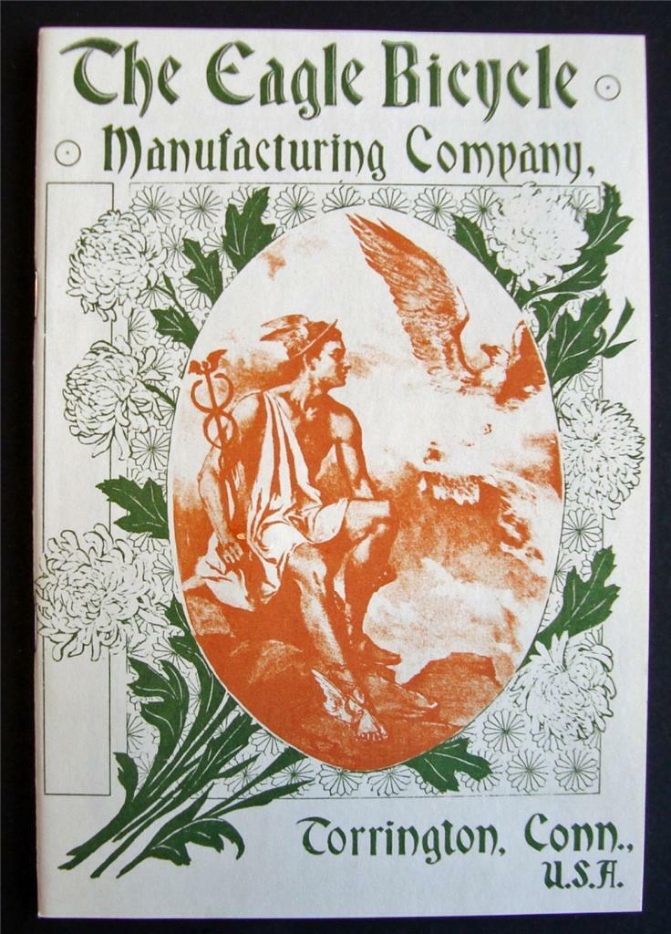 1897 EAGLE BICYCLE Manufacturing Co CATALOG of antique BIKES brochure