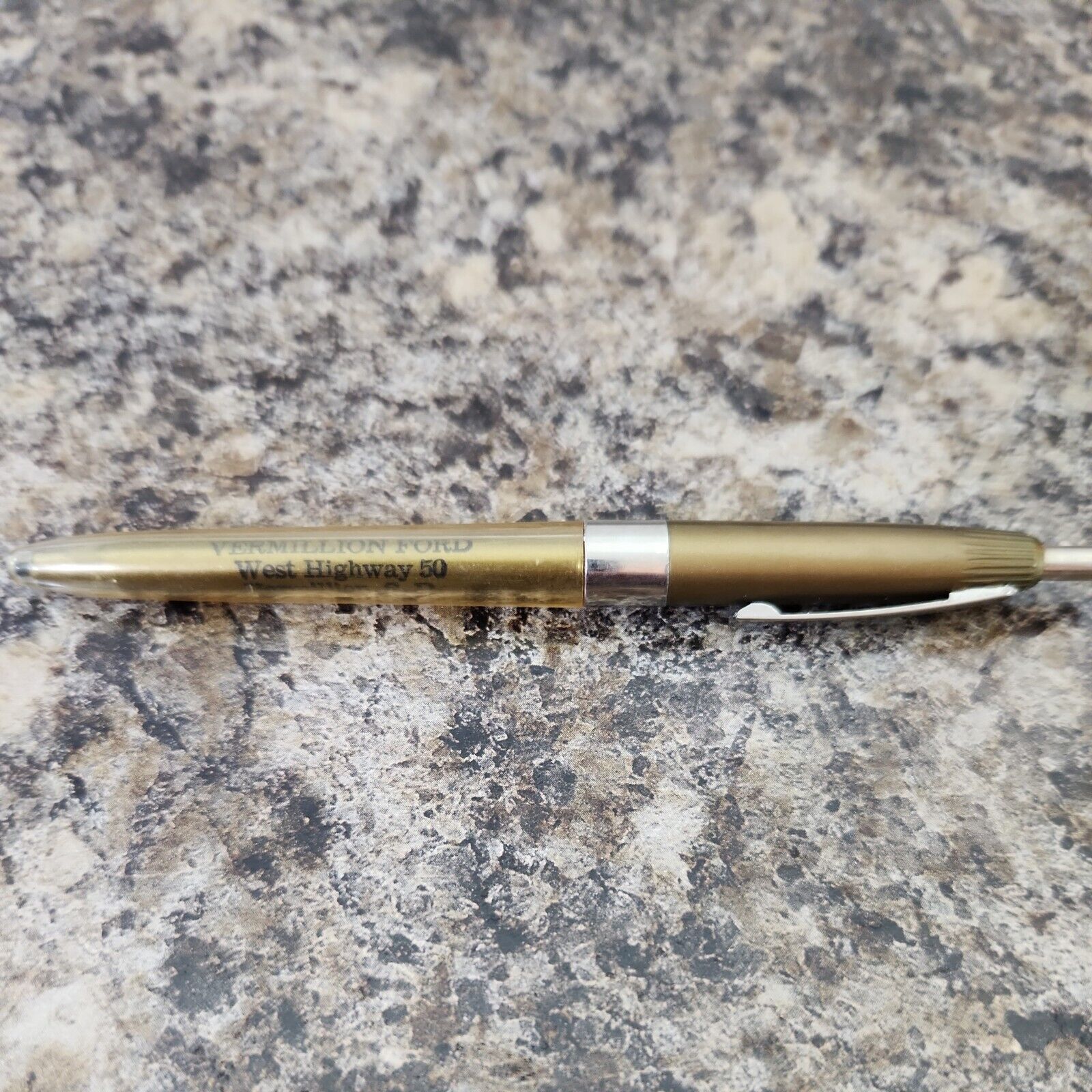 Vintage Vermilion Ford Pen South Dakota