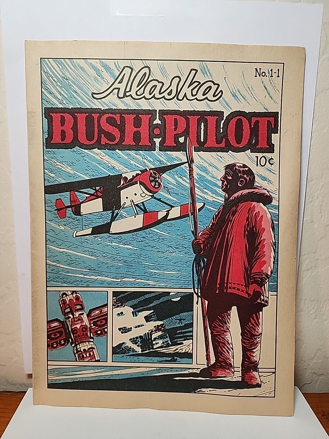 Alaska Bush Pilot No.1 (1959) Promotional Comic   RARE Mid Grade JB1B