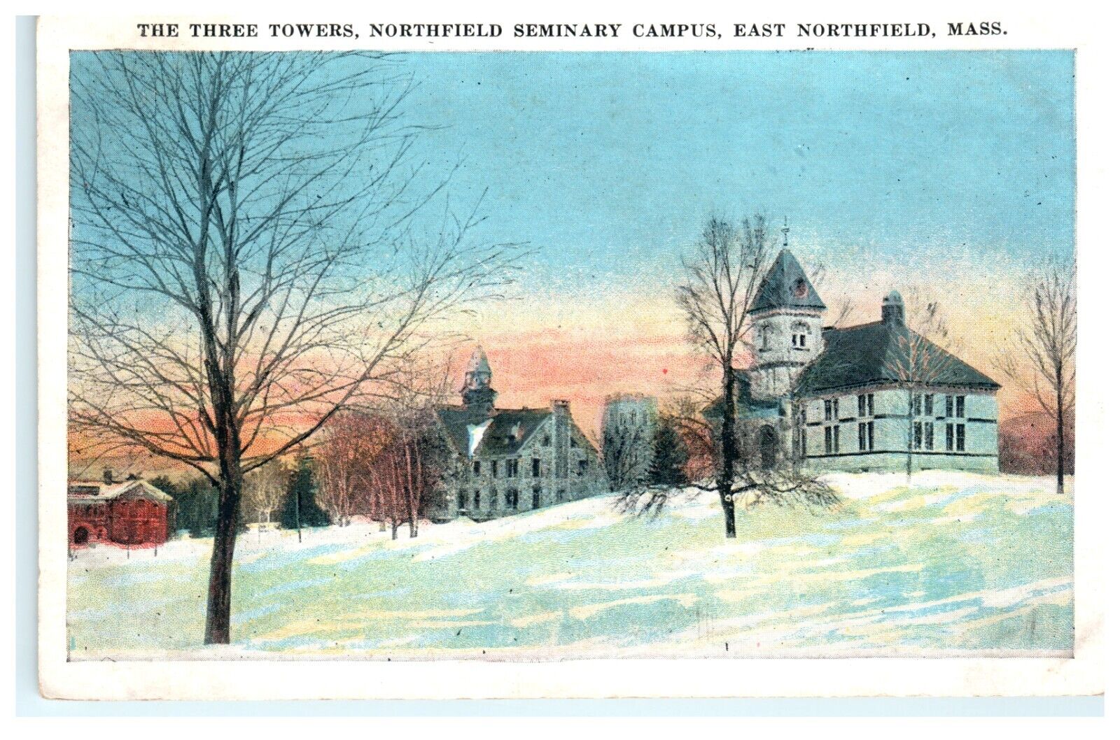 The Three Towers Northfield Seminary Campus East Northfield MA Massachusetts