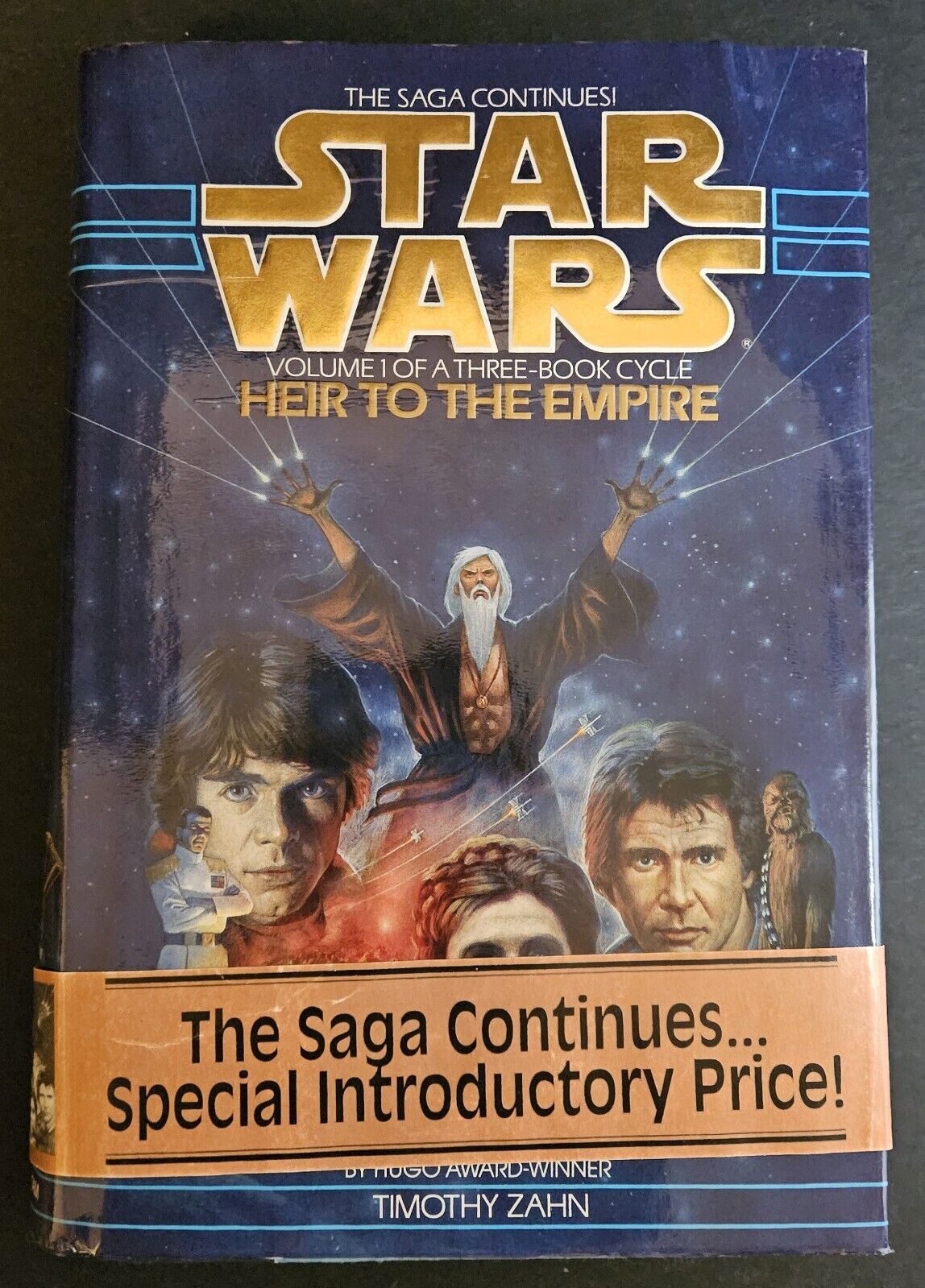 STAR WARS: Heir to the Empire by Timothy Zahn 1991 HC 1st Edition 1st Printing