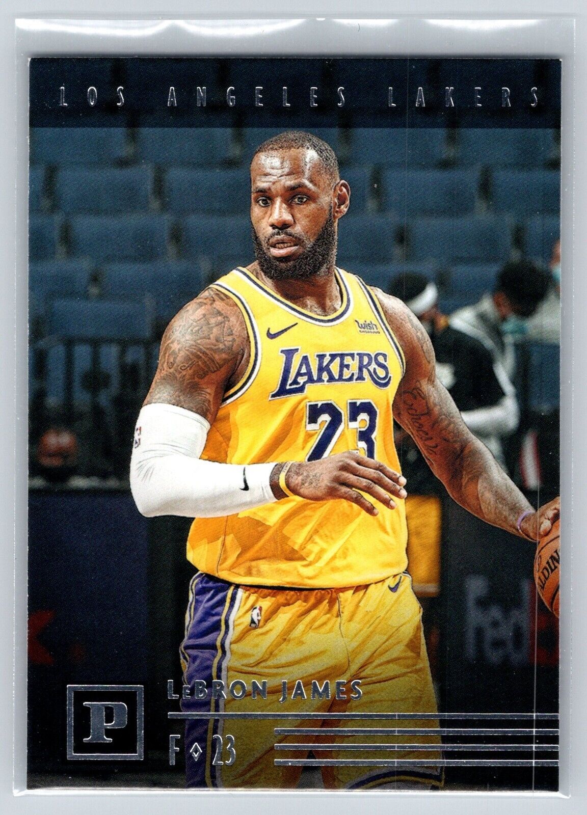 2020-21 Panini Chronicles #118 LeBron James Los Angeles Lakers Panini NBA
