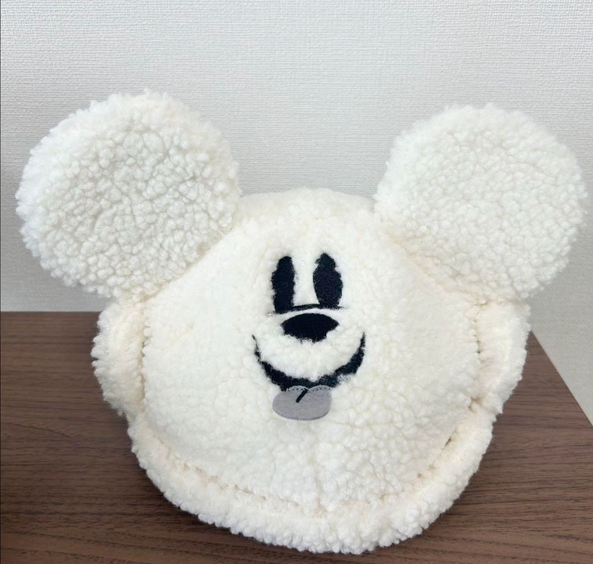 Tokyo Disney Resort Halloween 2023 Mickey Ghost Cap Hat Fluffy Ears white used