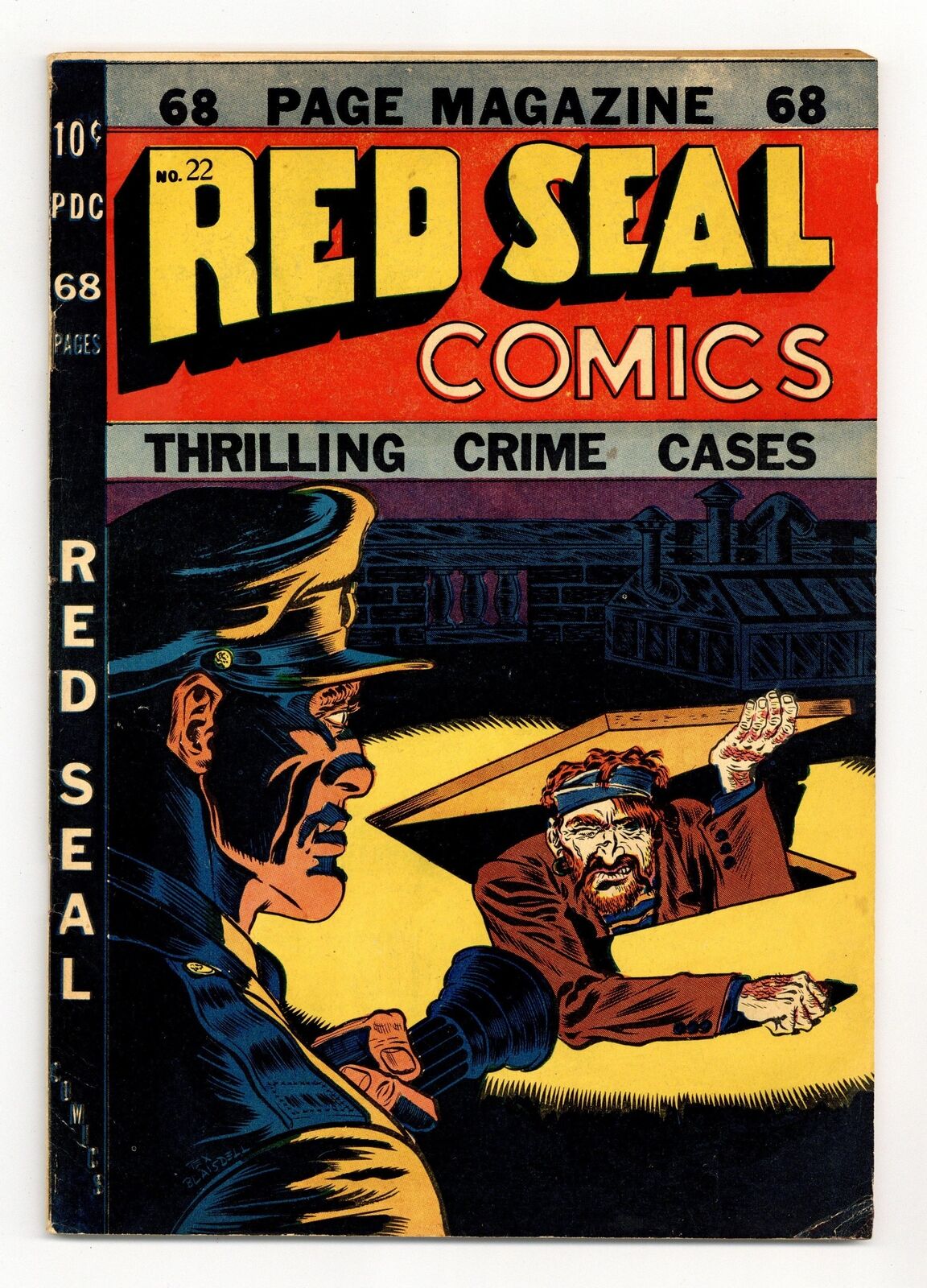 Red Seal Comics #22 VG/FN 5.0 RESTORED 1947