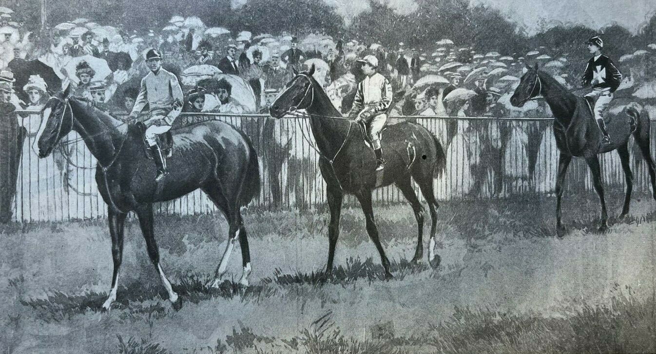 1900 Horse Racing American Horses and Jockeys Overseas