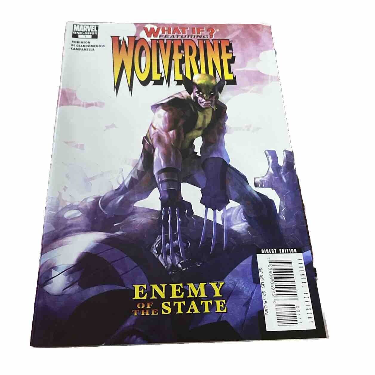 Marvel - What If? Featuring Wolverine: Enemy of the State - One-Shot - 2007