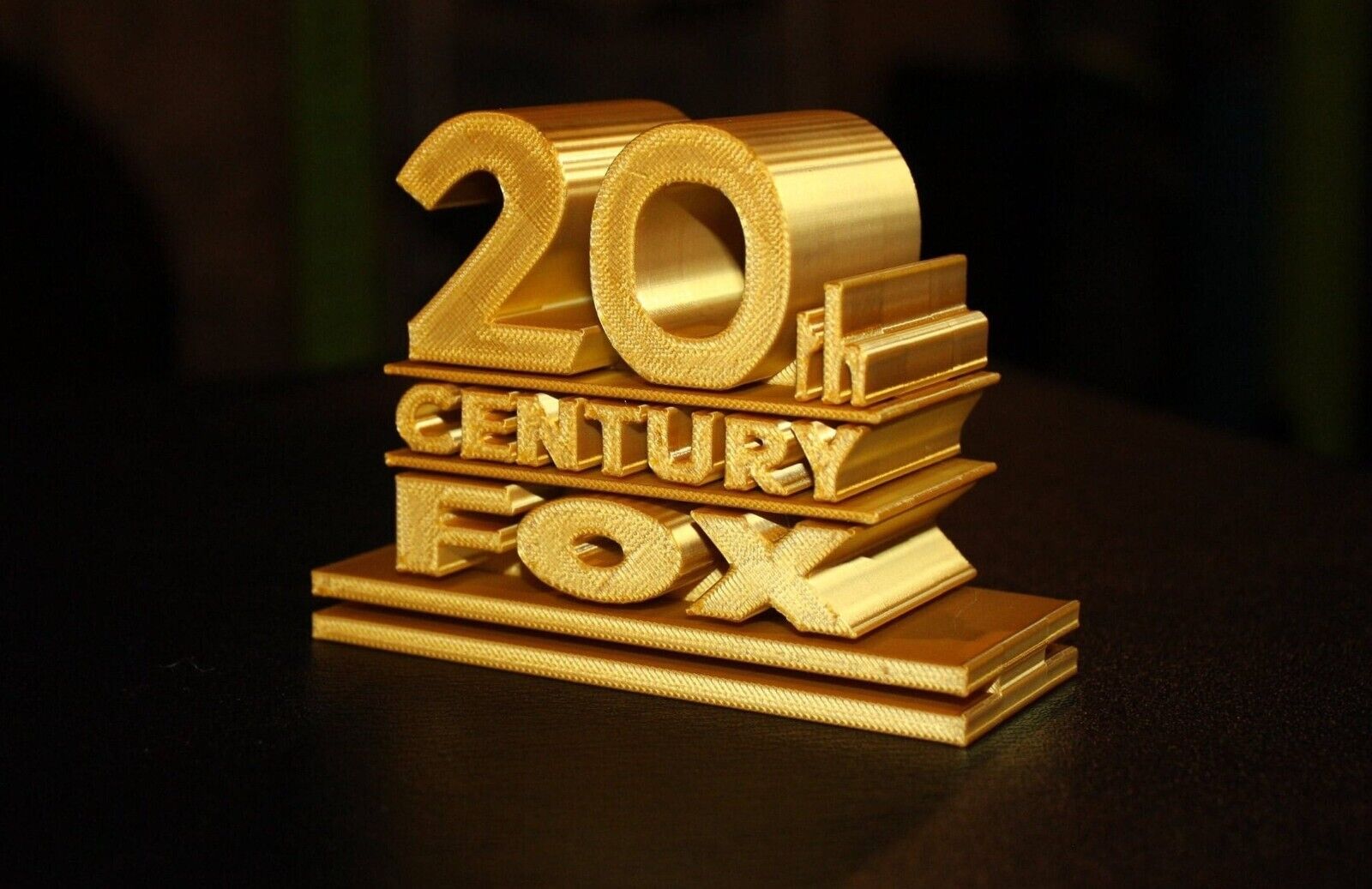 20th Century Fox 3D printed Logo Art
