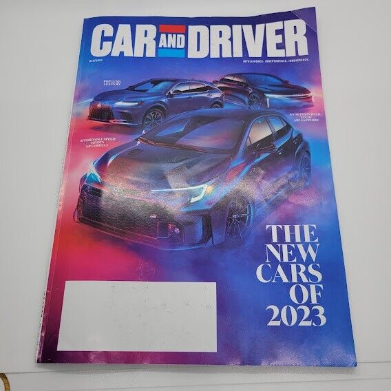 CAR AND DRIVER MAGAZINE OCTOBER 2022