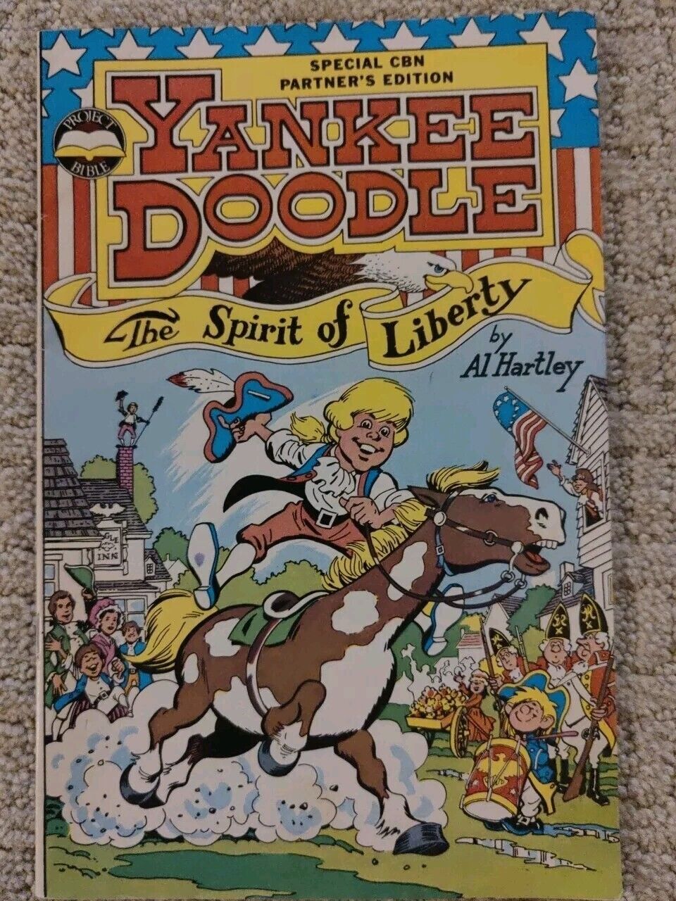 Yankee Doodle, The Spirit of Liberty (Barbour, 1988) – Christian Comic – VG/F