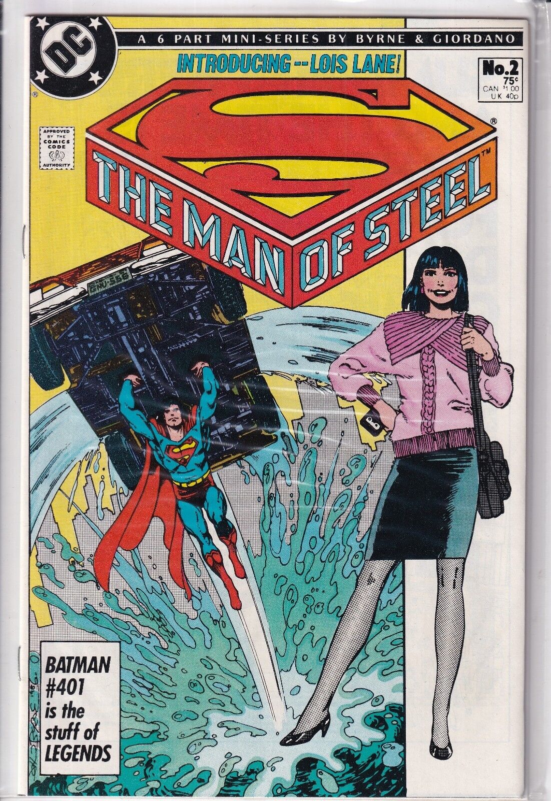 37555: DC Comics MAN OF STEEL #2 NM Grade