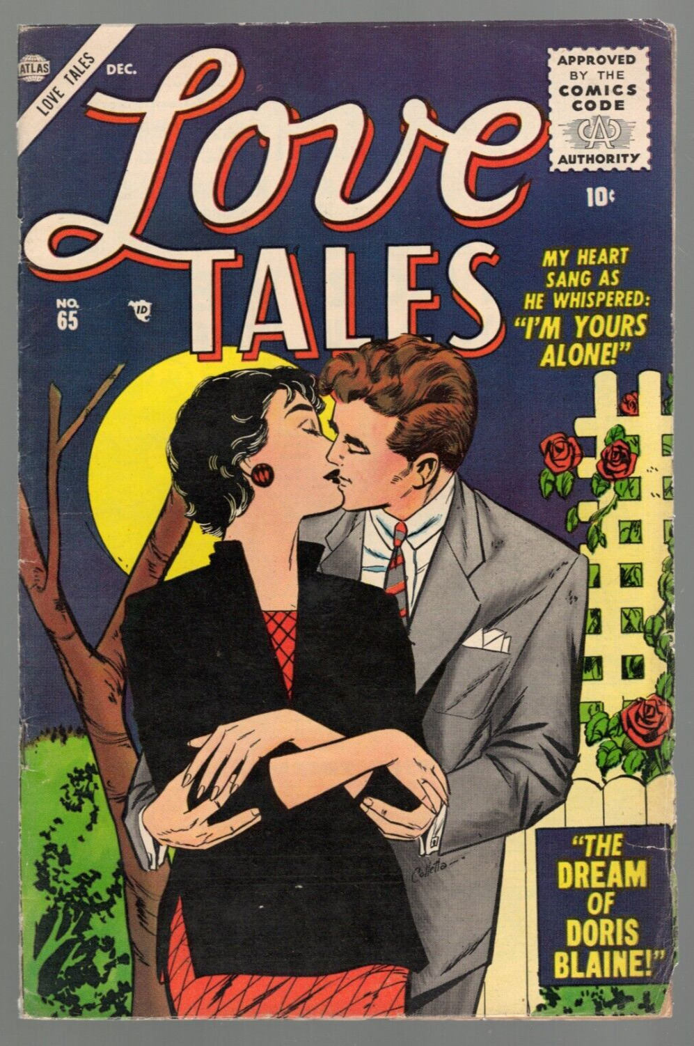 Love Tales #65 Atlas 1954 FN- 5.5