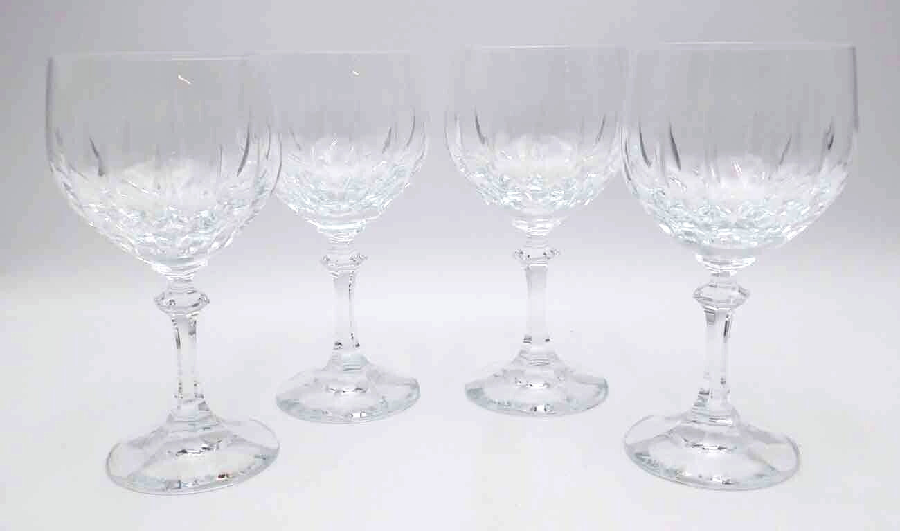 Crystal Water  / Wine Goblets Schott Zwiesel Gardone  Set of 4  7\