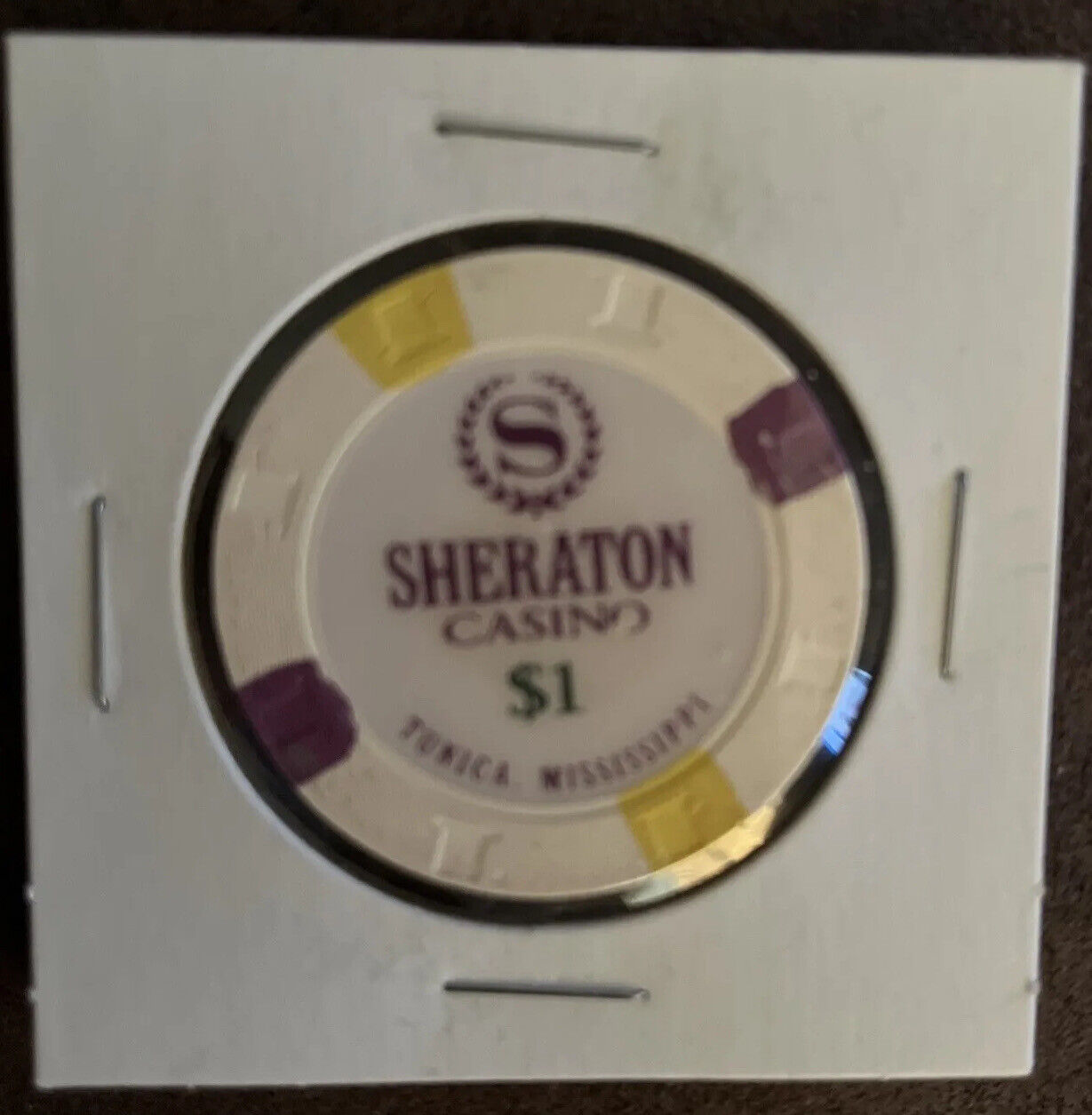 $1 Sheraton Casino Chip - Tunica, Mississippi