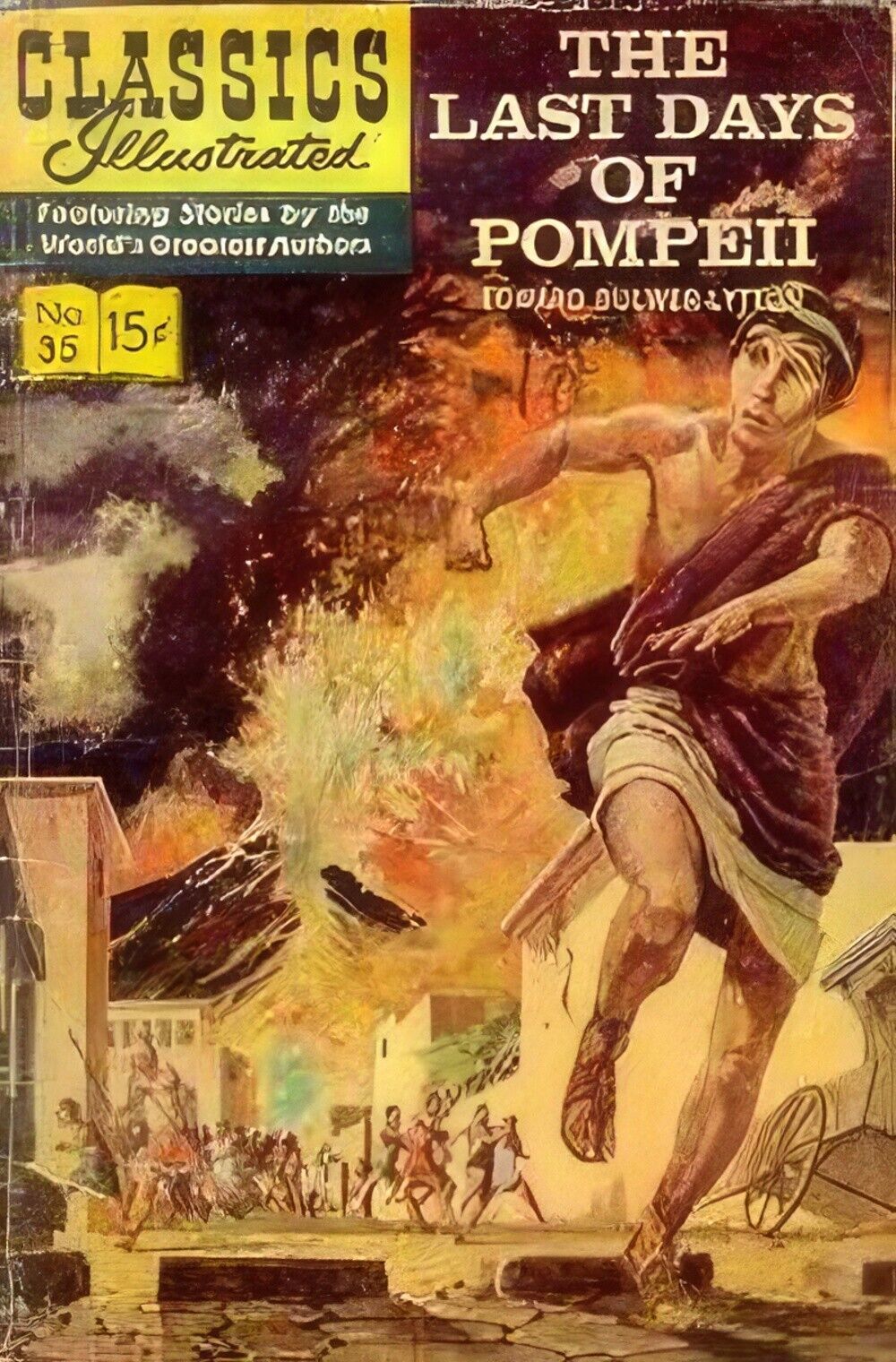 Classics Illustrated - #35 - The Last Days of Pompeii - Edward Bulwer-Lytt  FINE
