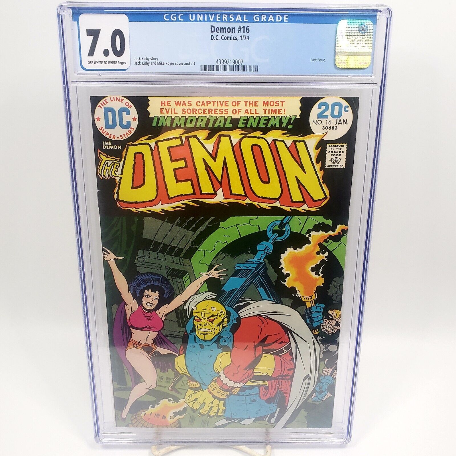 The Demon #15 (1973) [DC Comics] CGC: 7.5