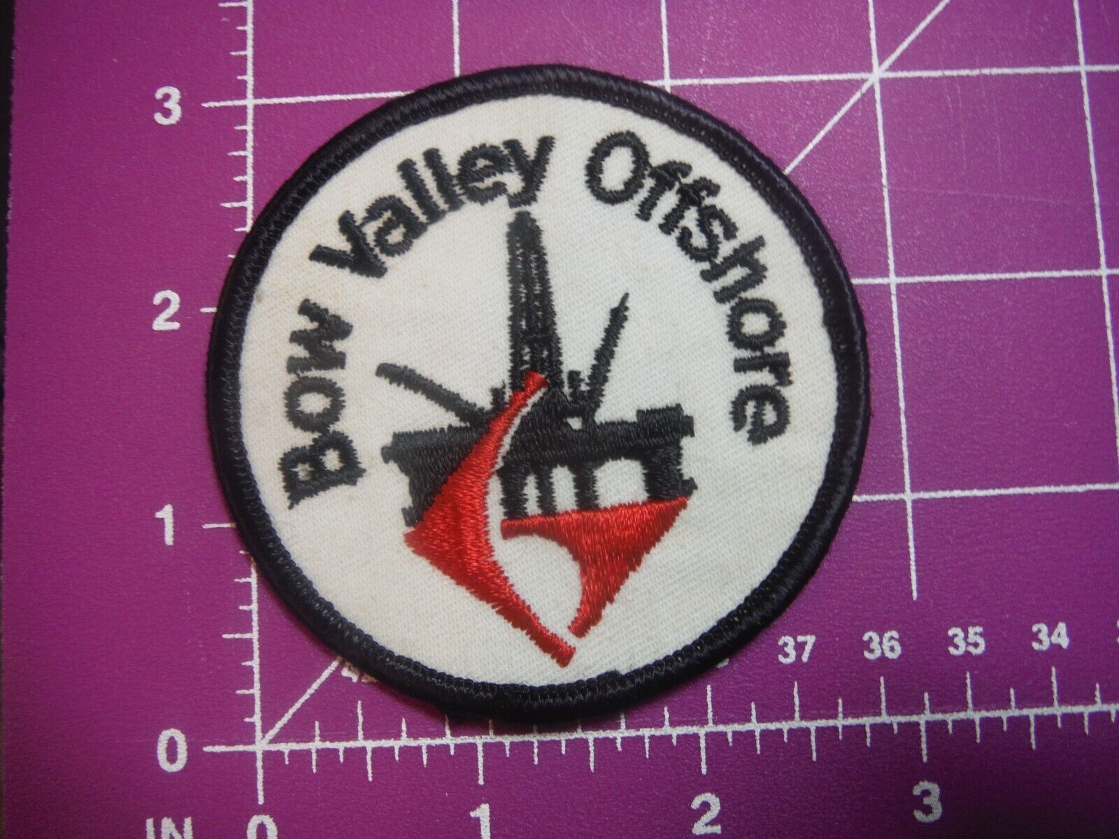 Bow Valley Offshore Petroleum uniform patch