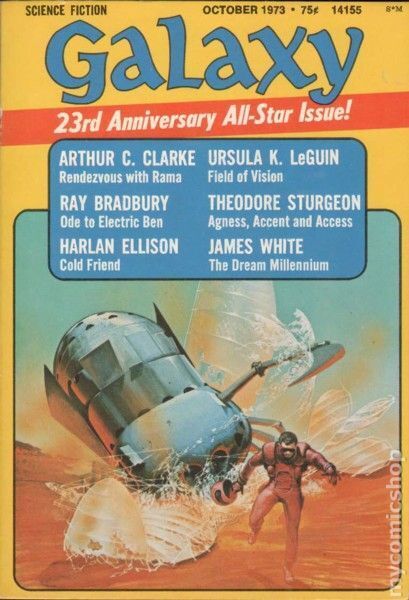 Galaxy Science Fiction Vol. 34 #1 FN 6.0 1973 Stock Image