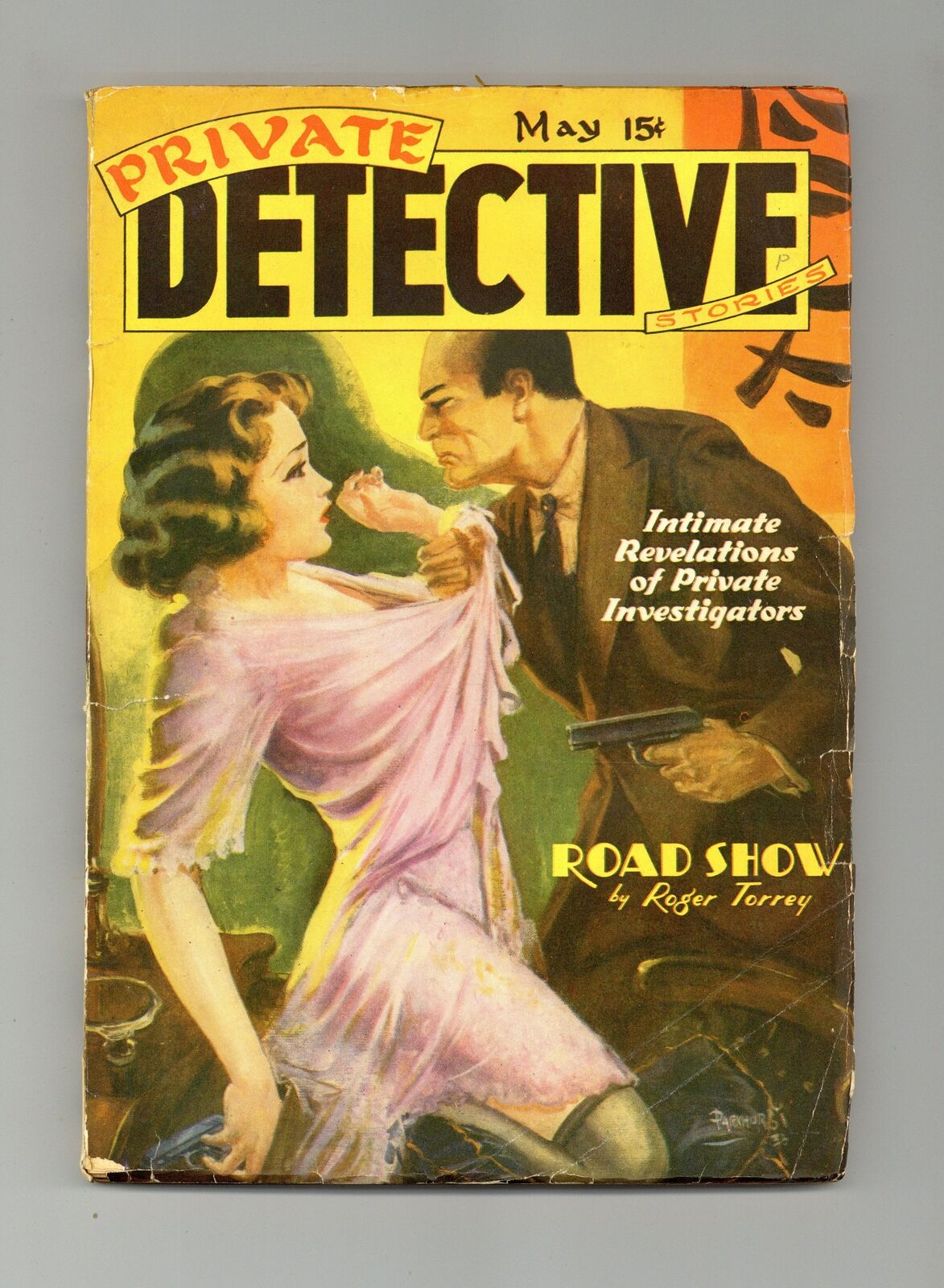 Private Detective Stories Pulp May 1939 Vol. 4 #6 VG