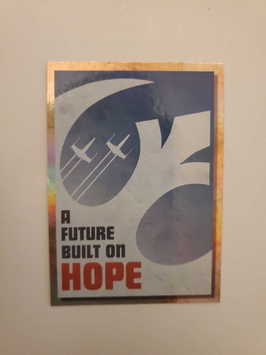 2018 Star Wars Galaxy Rogue One Propaganda #RP-4 A Future Built On Hope