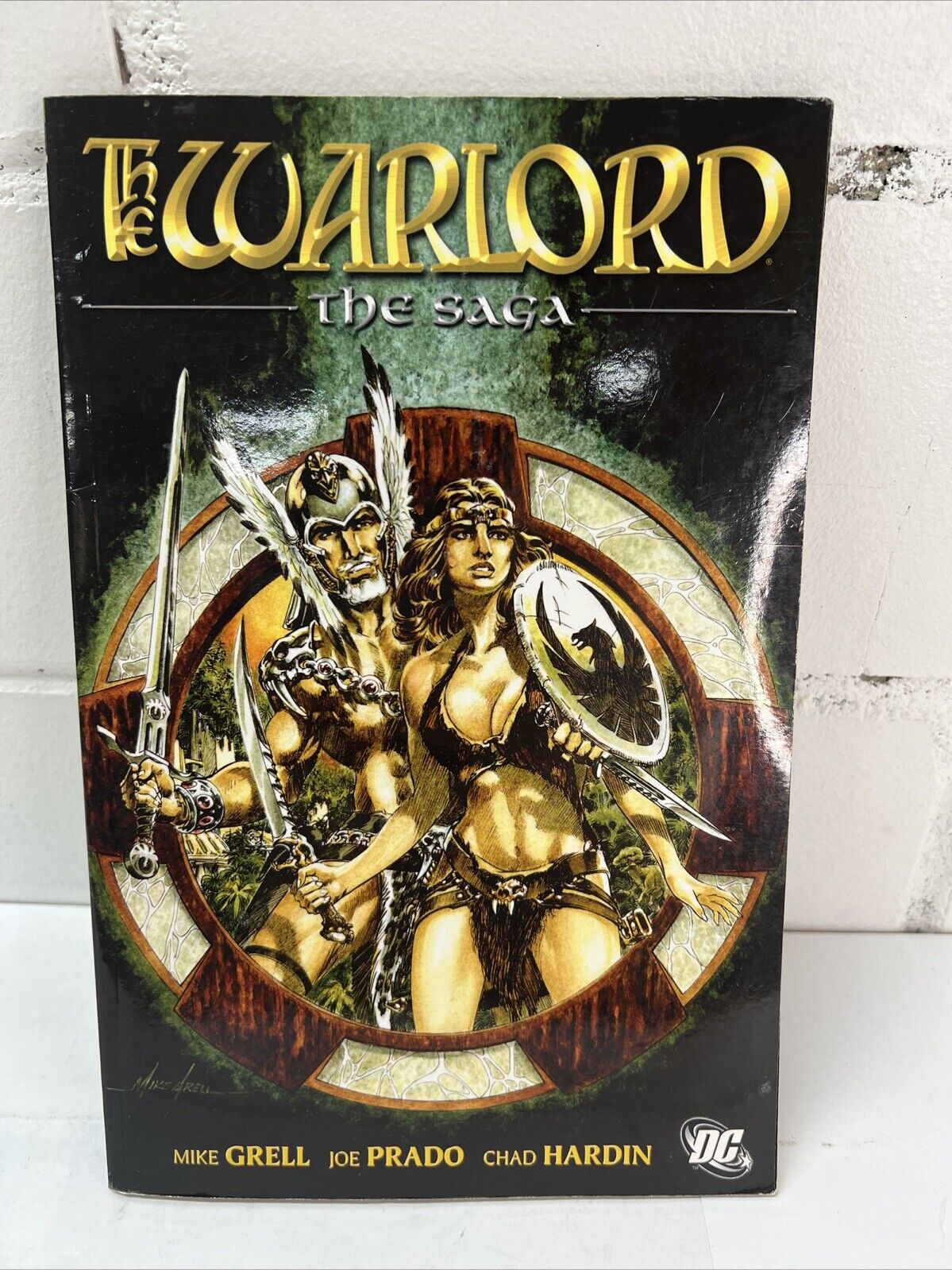 Rare The Warlord: The Saga Grell, Mike Paperback Good Condition 