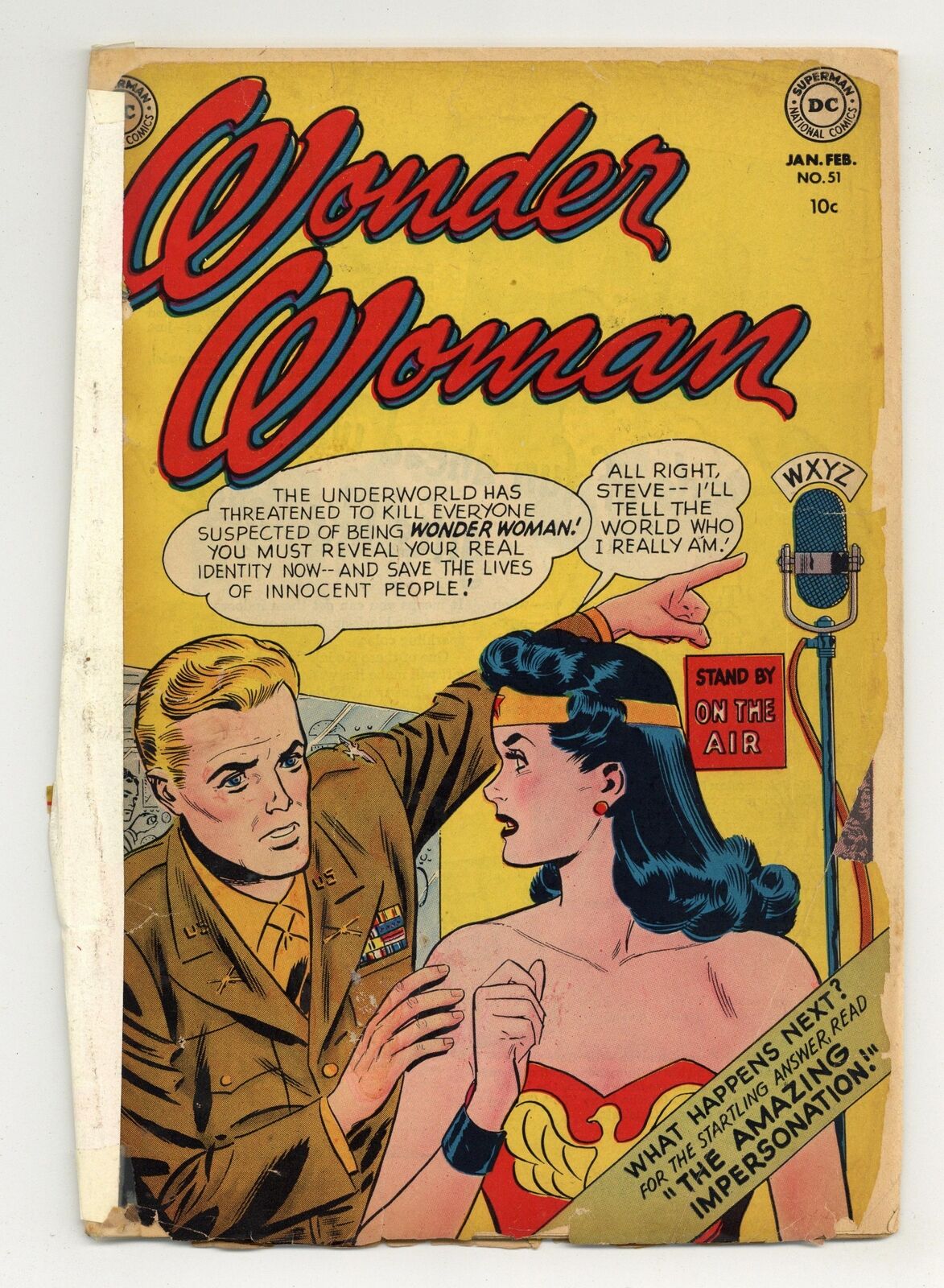 Wonder Woman #51 PR 0.5 1952