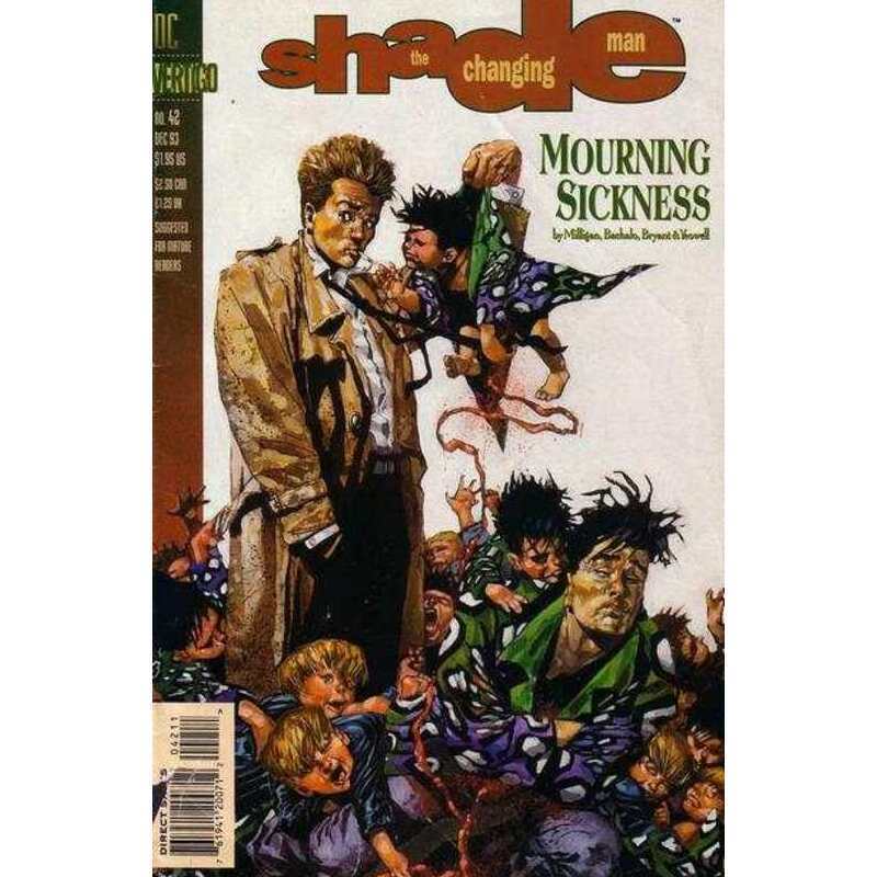 Shade: The Changing Man (1990 series) #42 in Near Mint condition. DC comics [x`