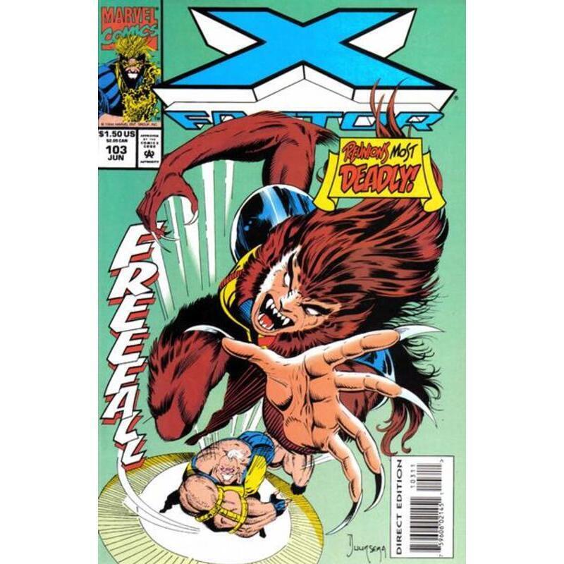 X-Factor #103  - 1986 series Marvel comics NM+ Full description below [j.