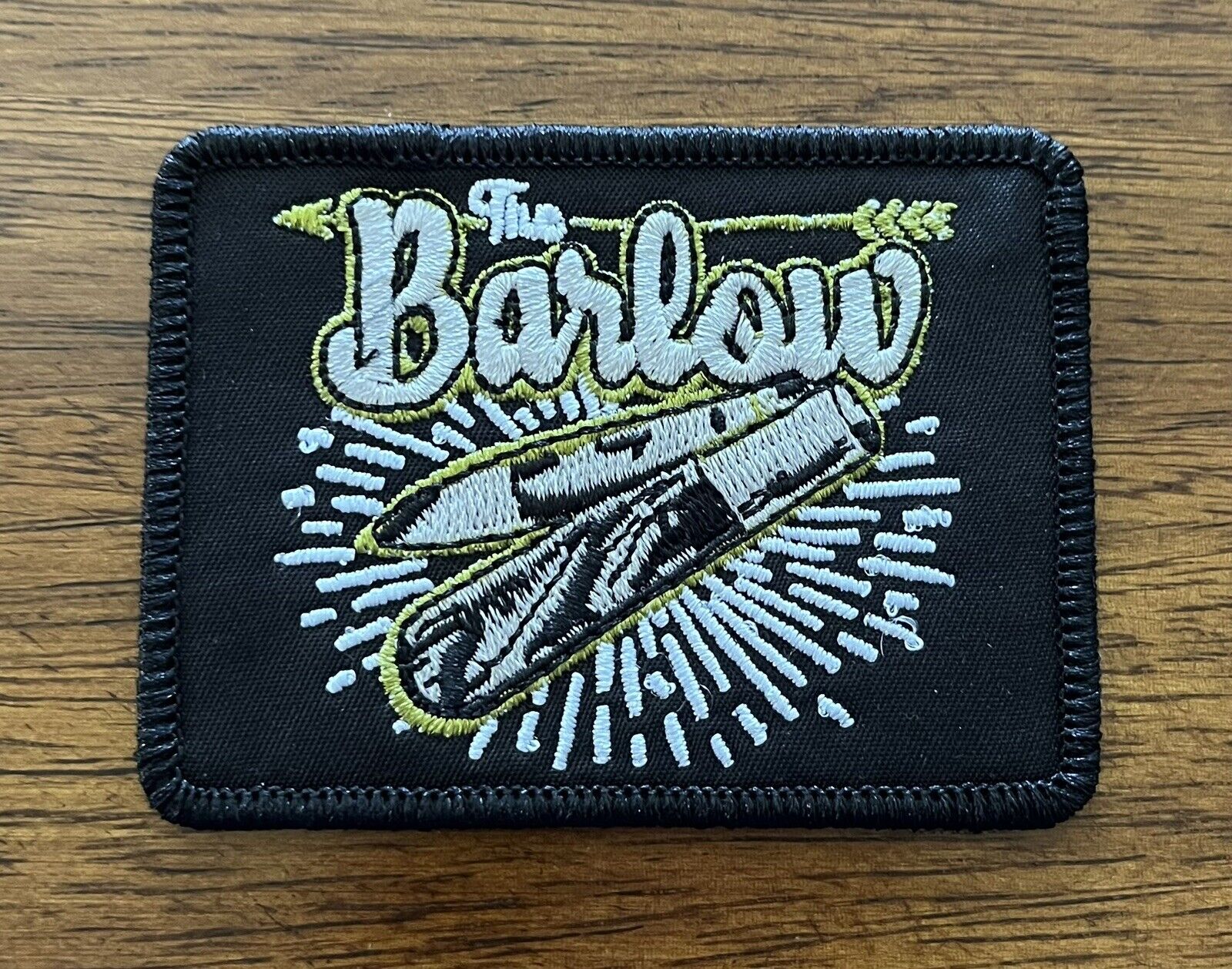 Barlow Knives Vintage Style Retro Cap Hat Patch