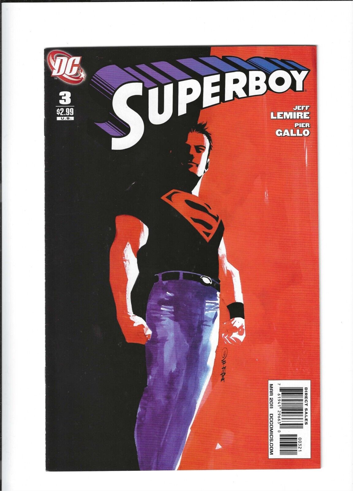 Superboy #3 (2011) - VFN/NM | DC Comics | Nguyen 1:10 Variant Cover