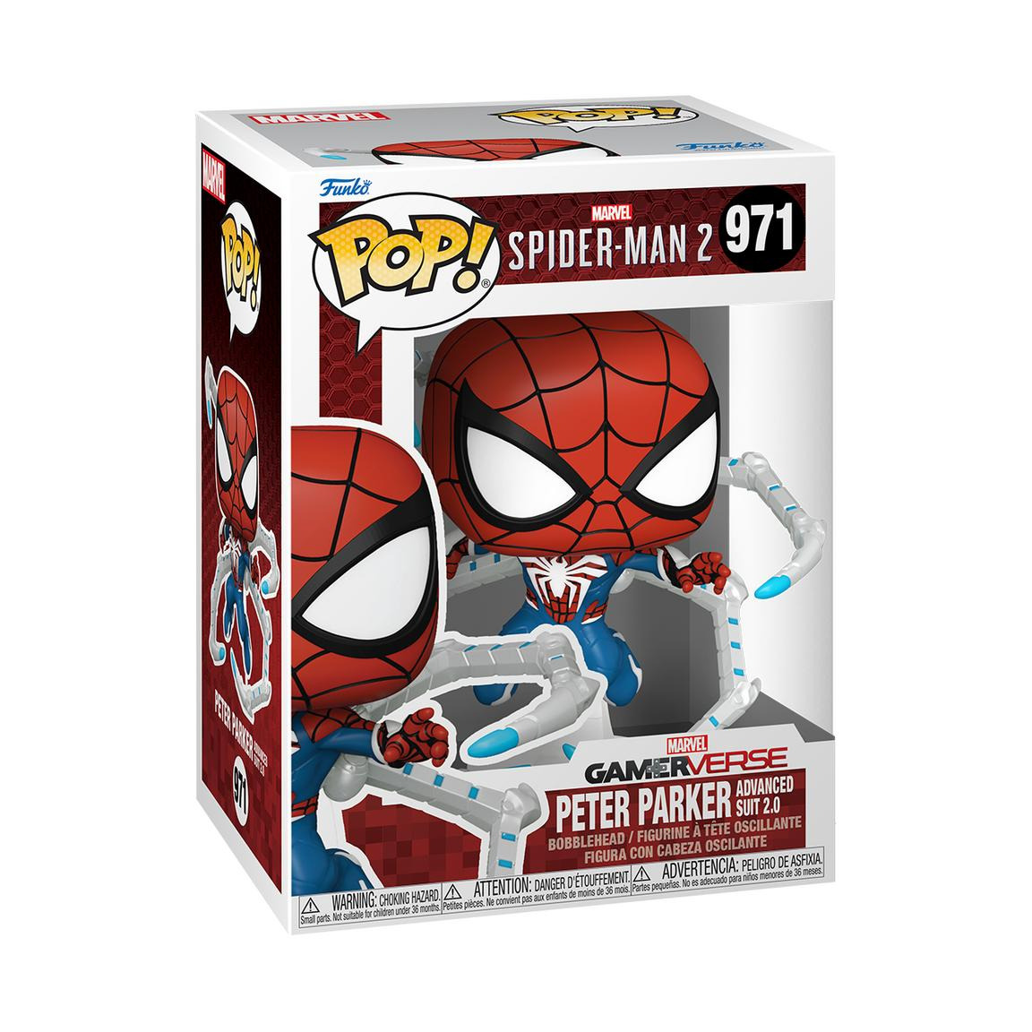 Funko Pop Vinyl: Marvel - Peter Parker Advanced Suit 2.0 #971