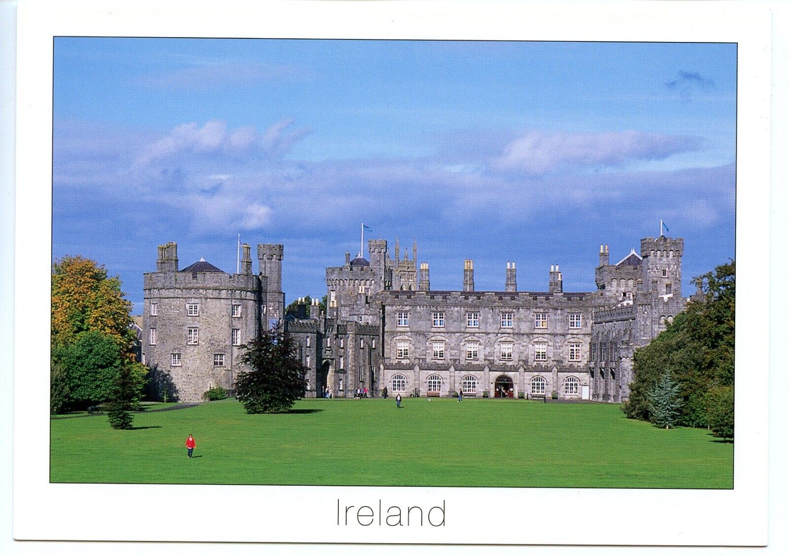 Magnificent Historic Medieval Kilkenny Castle Ireland Postcard