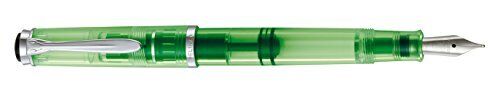 Pelikan M205 DUO fountain pen nib BB very bold shiny green shiny