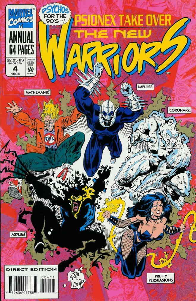 New Warriors, The Annual #4 VF/NM; Marvel | we combine shipping