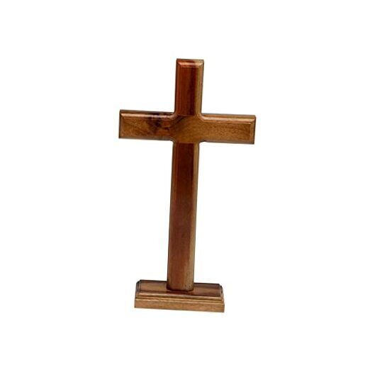 Intercession Standing Wooden Cross () 10 inch