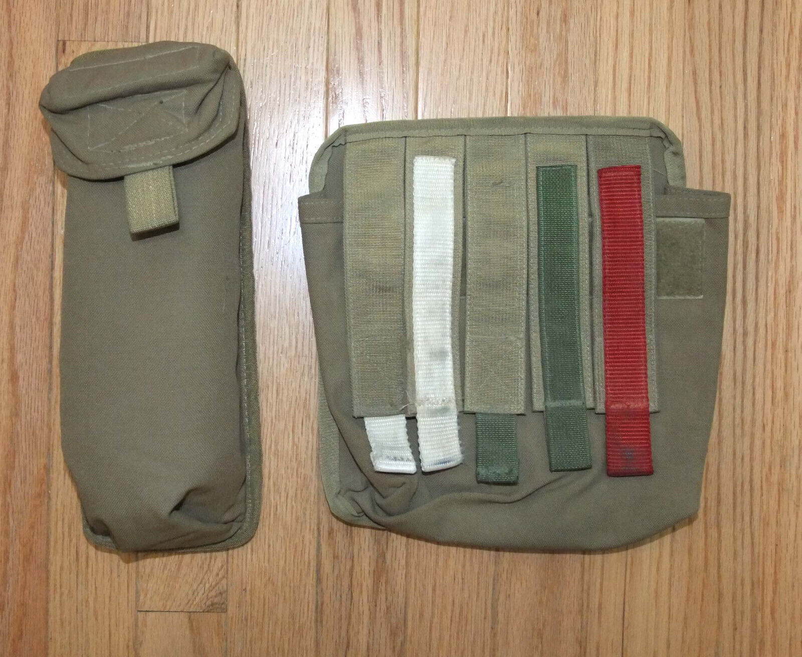 USMC Laser Dazzler Pouch and Multi-flare Vehicle Pouch Set