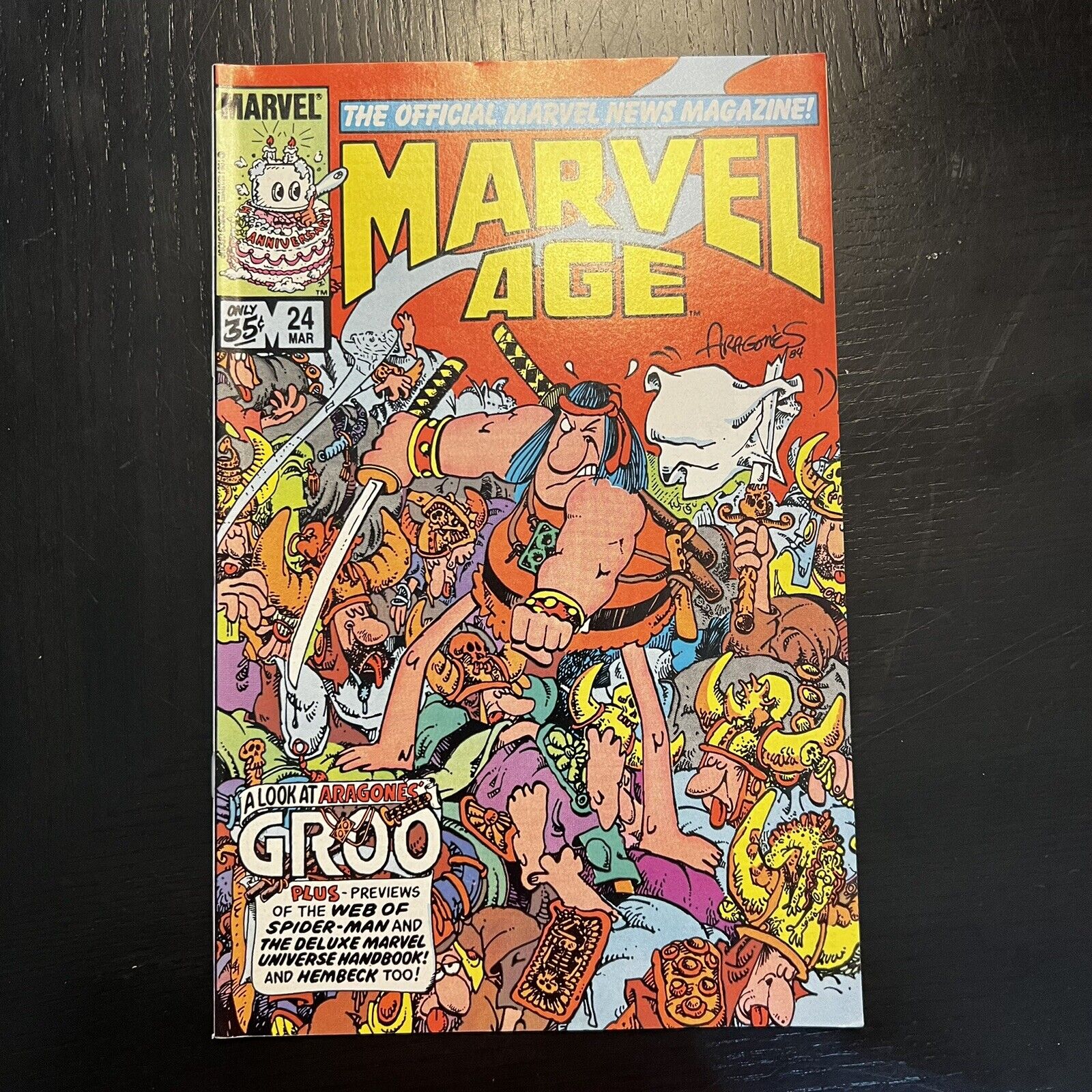 Marvel Age #24 MARVEL COMICS