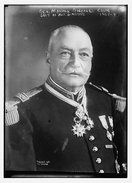 Gen. Manuel Gonzales Cosio, Sec. of War and Marine F.L. ... c1900 Old Photo