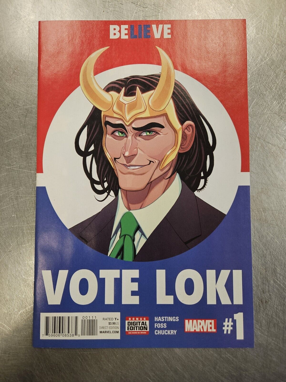 Vote Loki #1 (Marvel Comics August 2016)