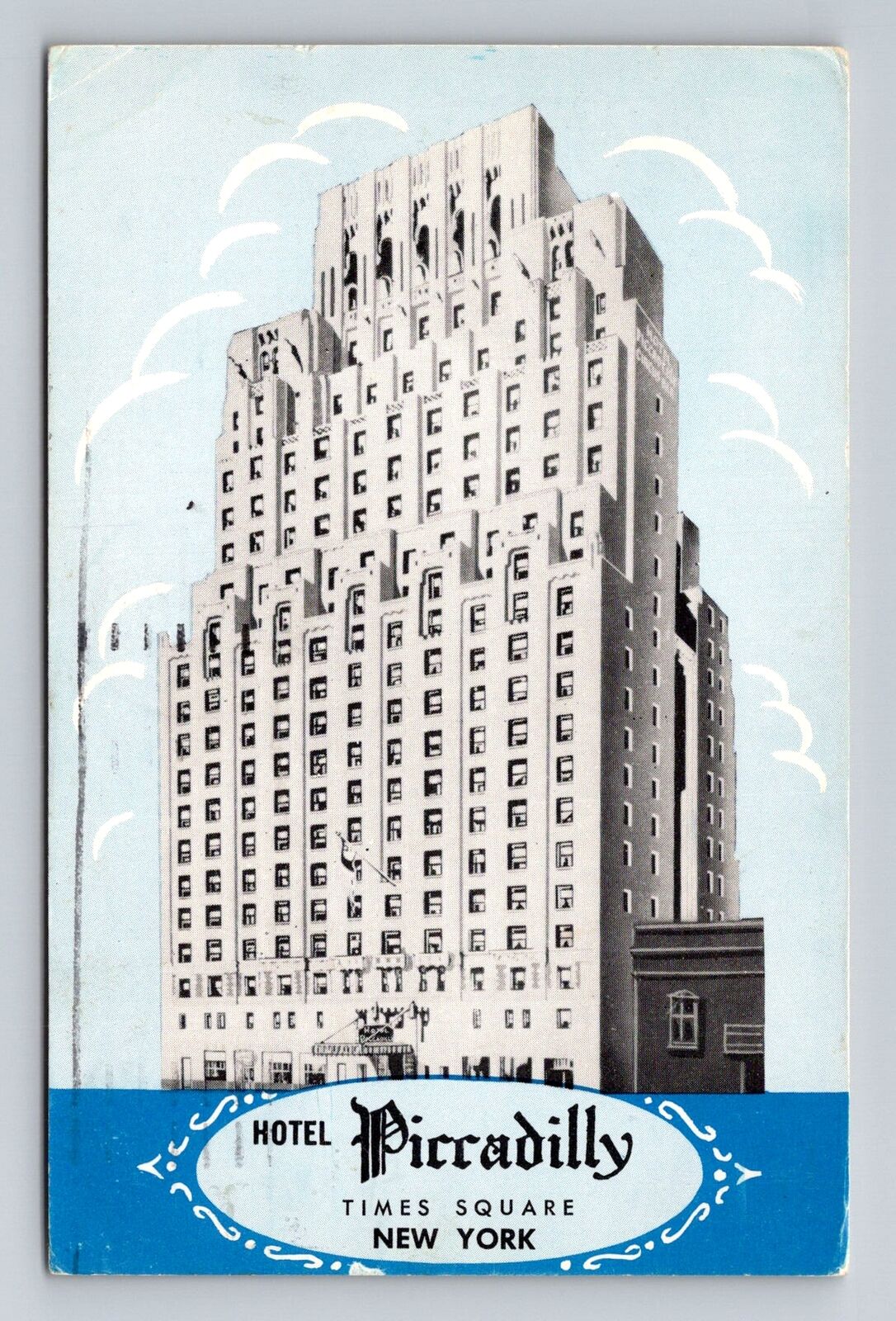 New York City NY-Hotel Piccadilly, Advertisement, Vintage c1963 Postcard