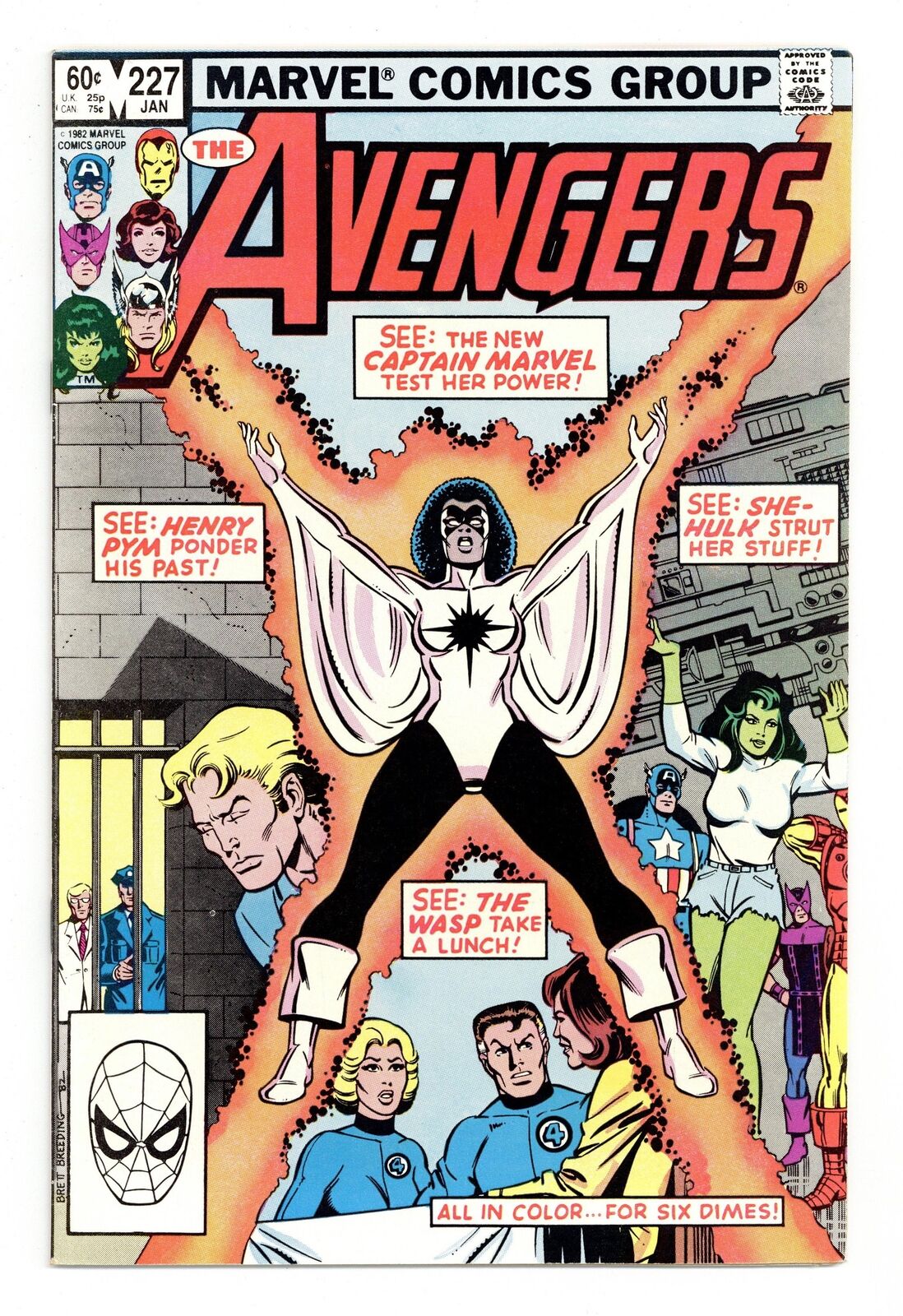 Avengers #227D VF 8.0 1983