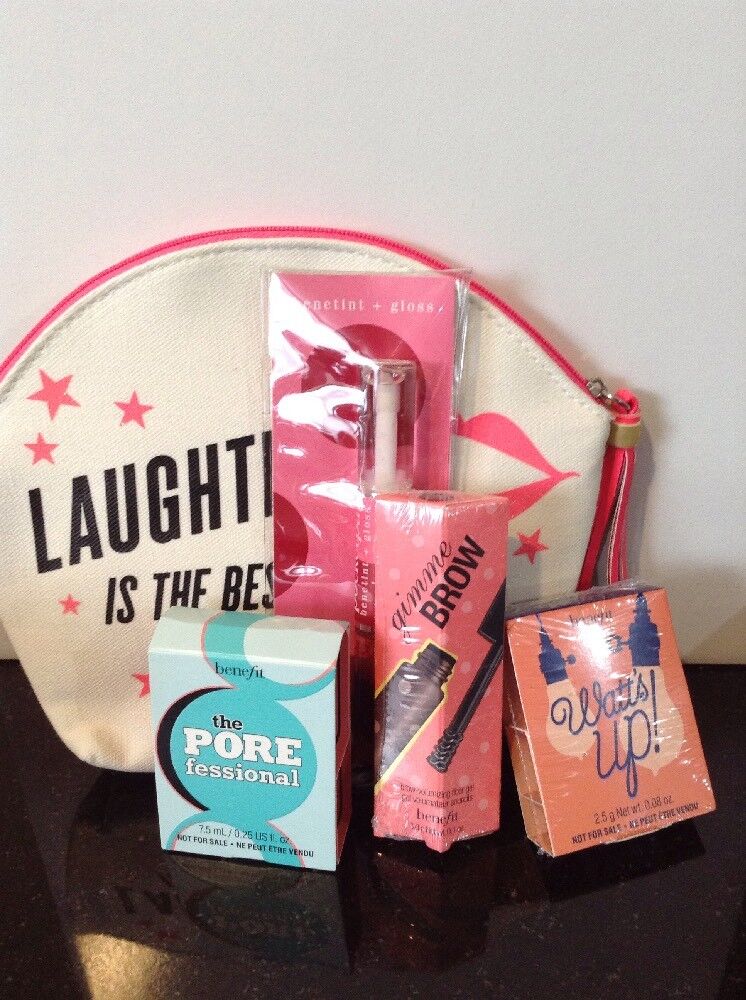 benefit | Laughter Is The Best | Cosmetic Make Up Bag | NEW