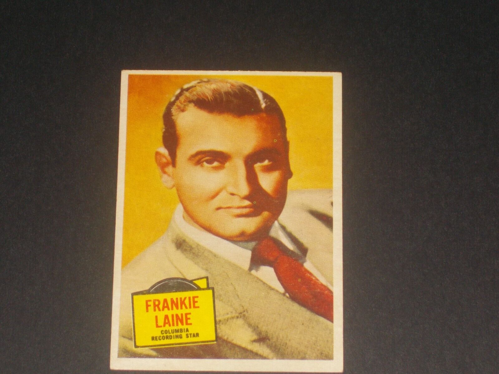 Hit Stars (R710-3), Topps, Inc, #37 Frankie Laine, Set Break, VERY NICE CARD