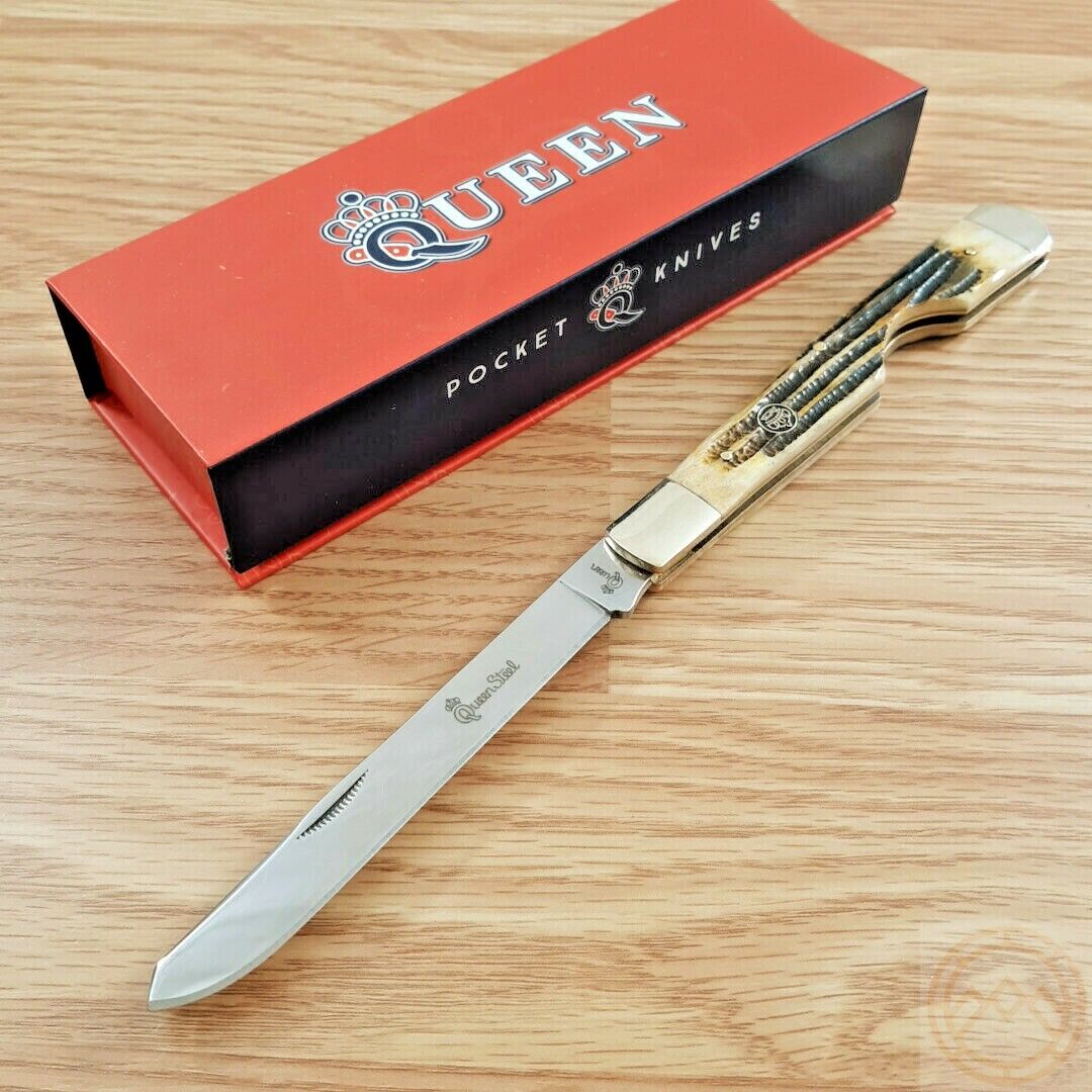 Queen Large Easy Folding Knife 4.12\