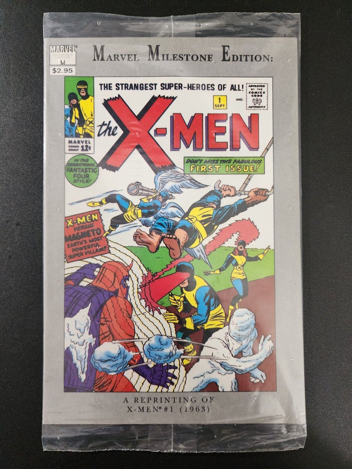 Marvel Milestone Edition: X-MEN #1 NM Reprint Sealed Polybag Marvel Comics 1991