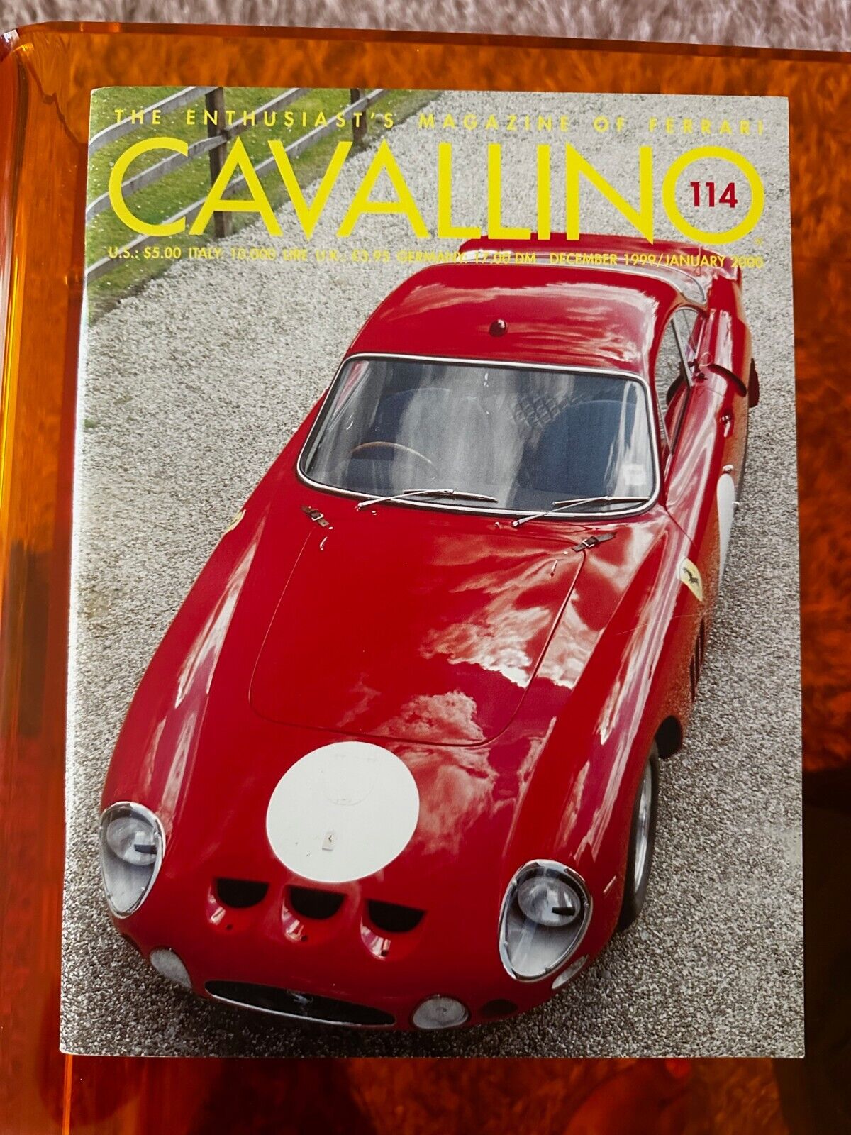 Vintage - 114th Cavallino magazine - December 1999/January  2000